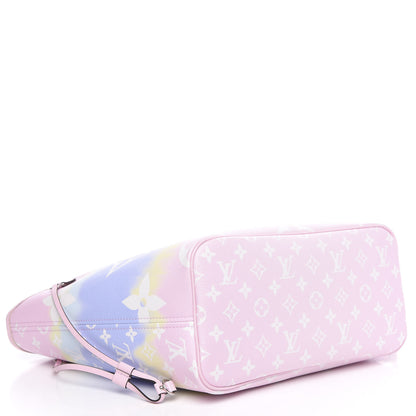 Louis Vuitton Monogram Escale Neverfull MM Pastel 4 of 10