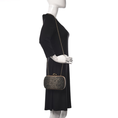 Bottega Veneta Lurex Intrecciato Chain Knot Clutch 2 of 11
