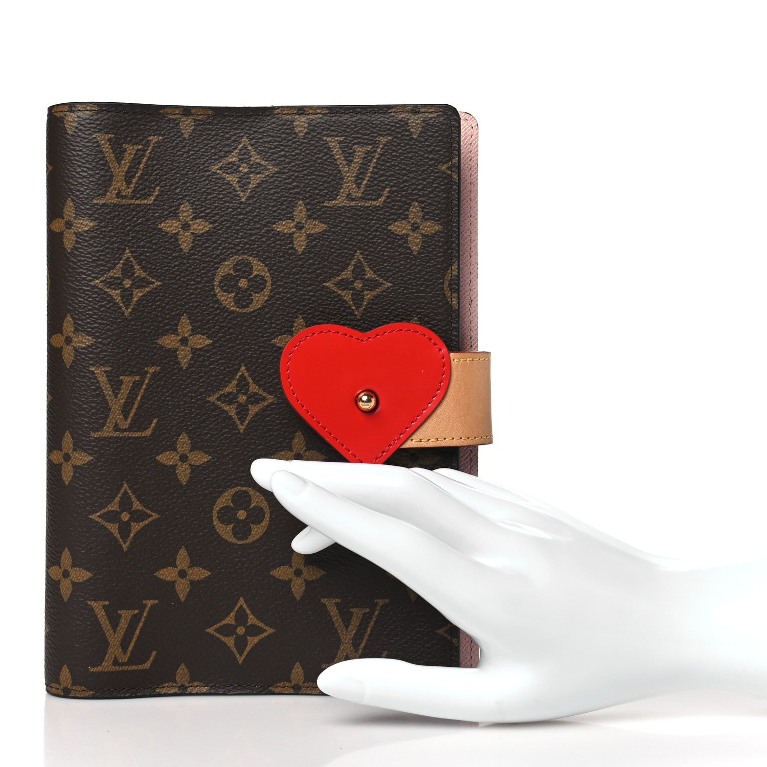 Louis Vuitton Monogram Lockme MM Notebook Cover 2 of 8