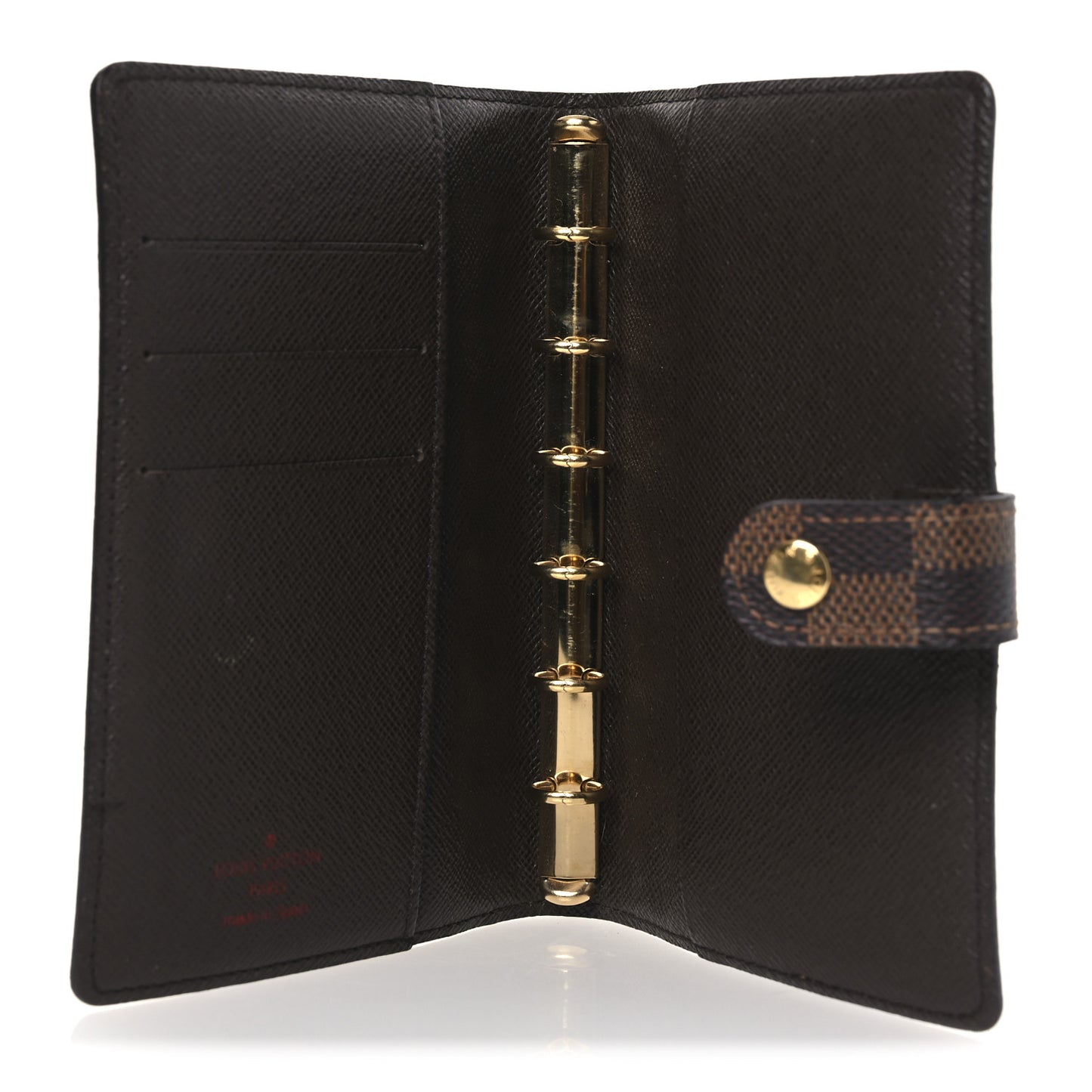 Damier Ebene Small Ring Agenda Cover
