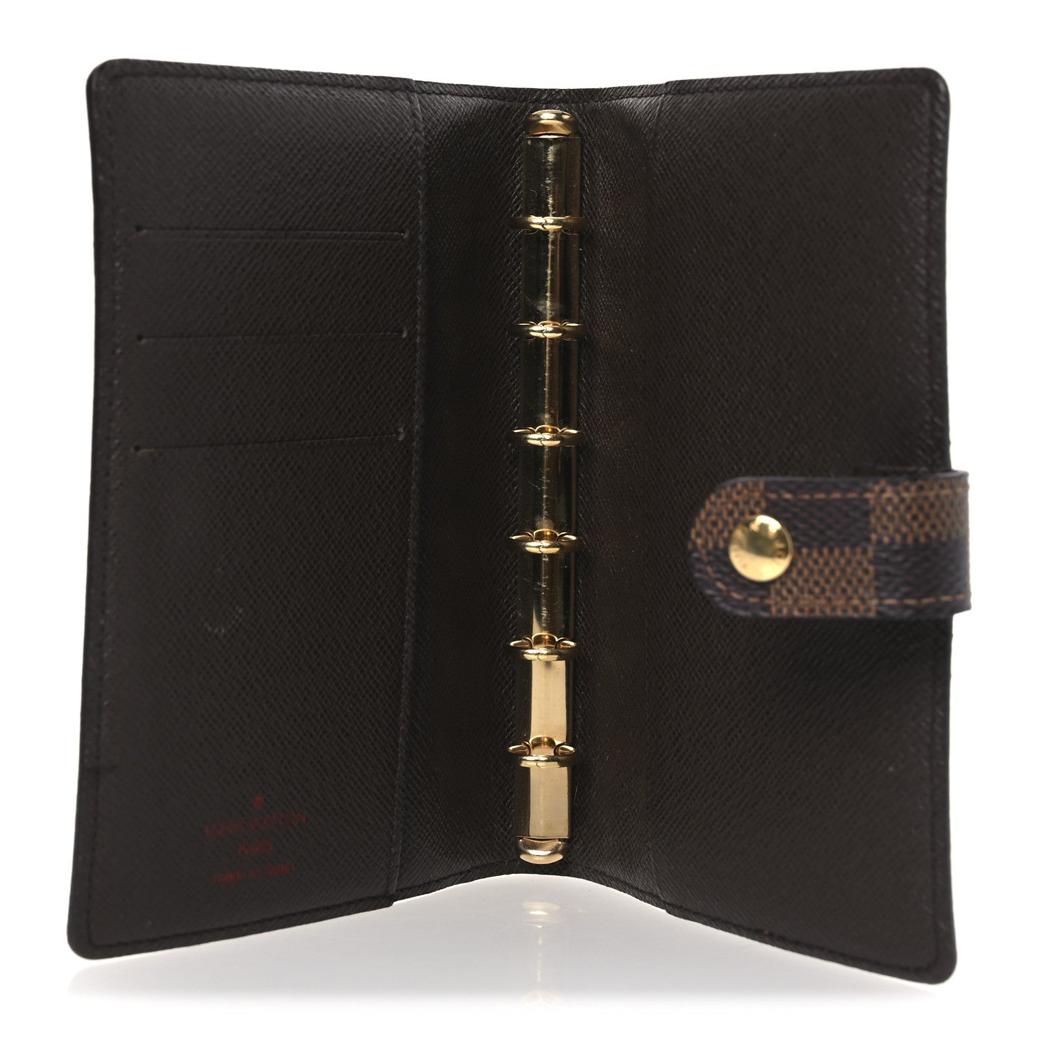 Louis Vuitton Damier Ebene Small Ring Agenda Cover 5 of 7