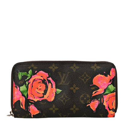 Louis Vuitton Monogram Roses Zippy Wallet 1 of 15