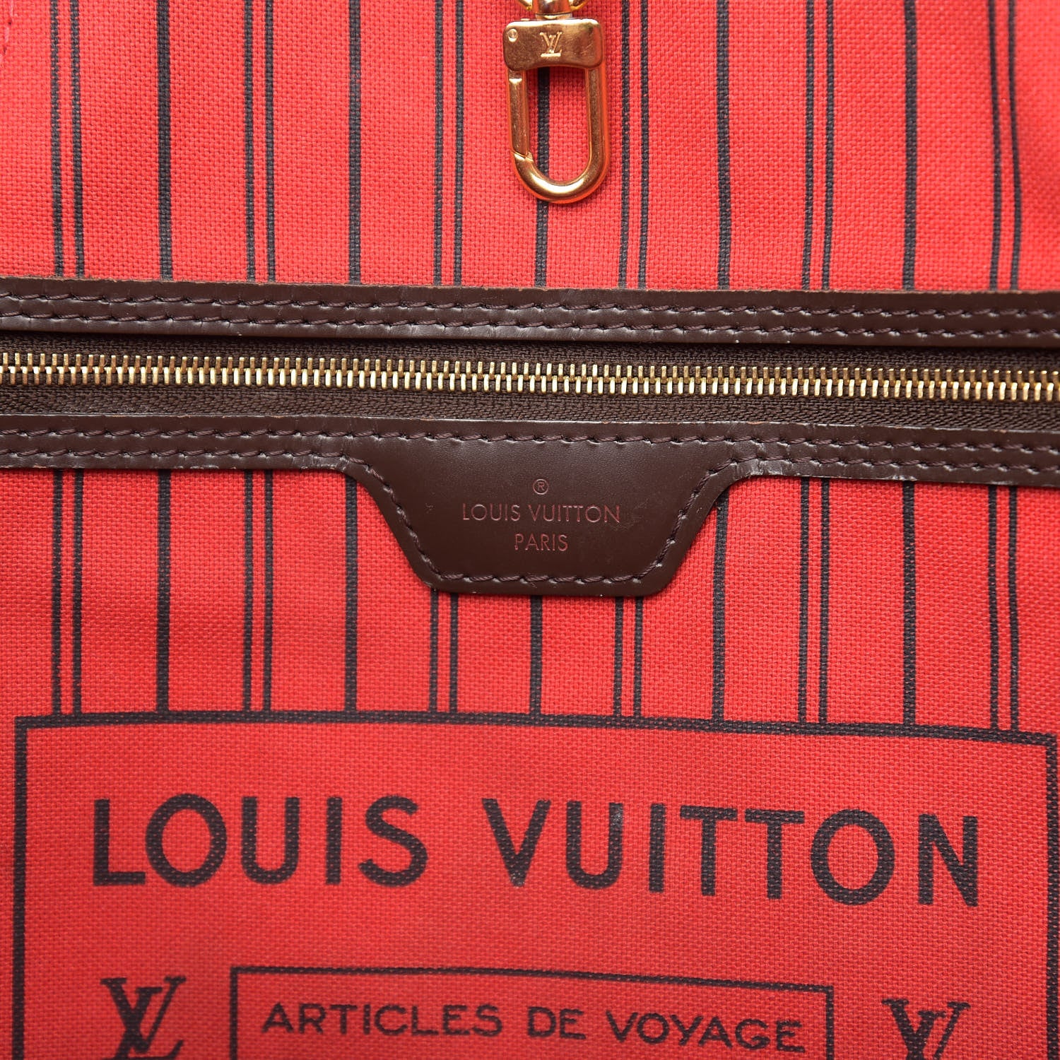 Louis Vuitton Damier Ebene Neo Neverfull GM 6 of 15