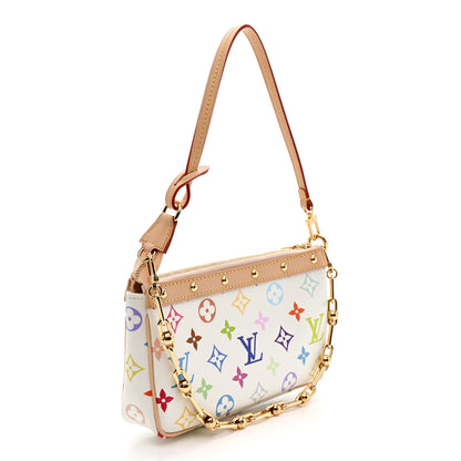 Louis Vuitton LV X TM Monogram Multicolor Pochette Accessories White 3 of 10