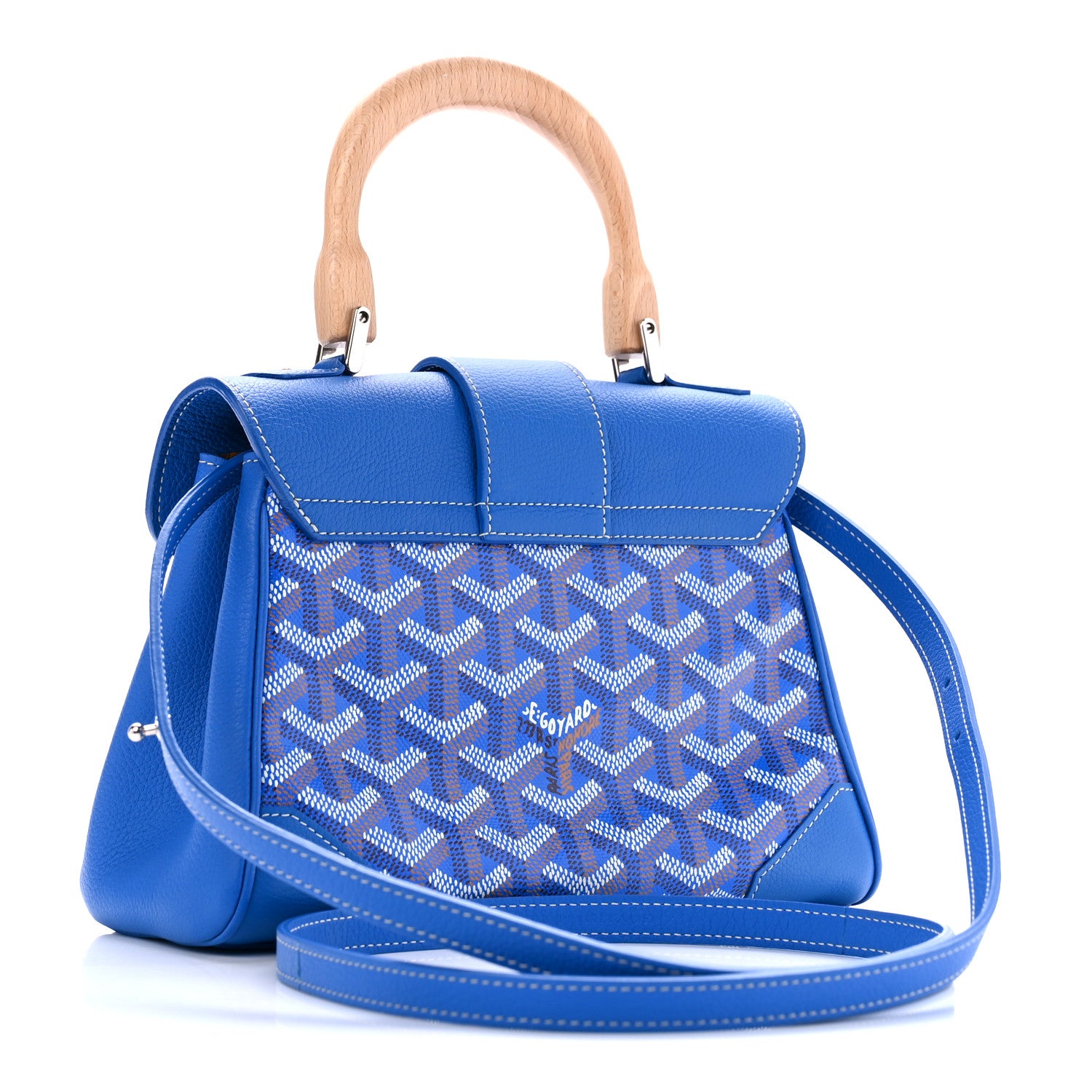 Goyard Goyardine Mini Saigon Sky Blue 3 of 8