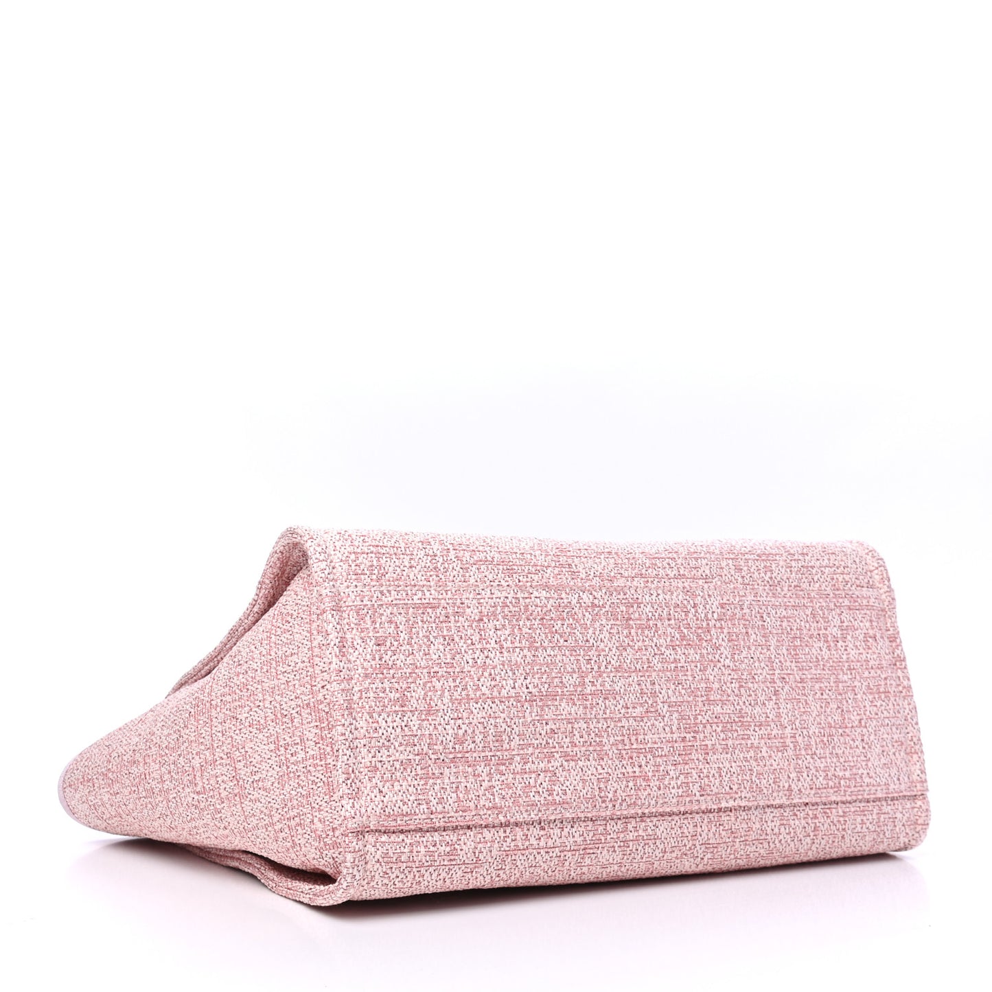 Lurex Boucle Deauville Medium Tote Pink