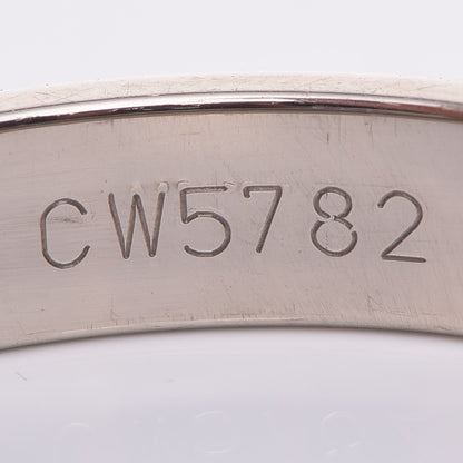 Cartier 18K White Gold 3.5mm LOVE Wedding Band Ring 53 6.25 8 of 11