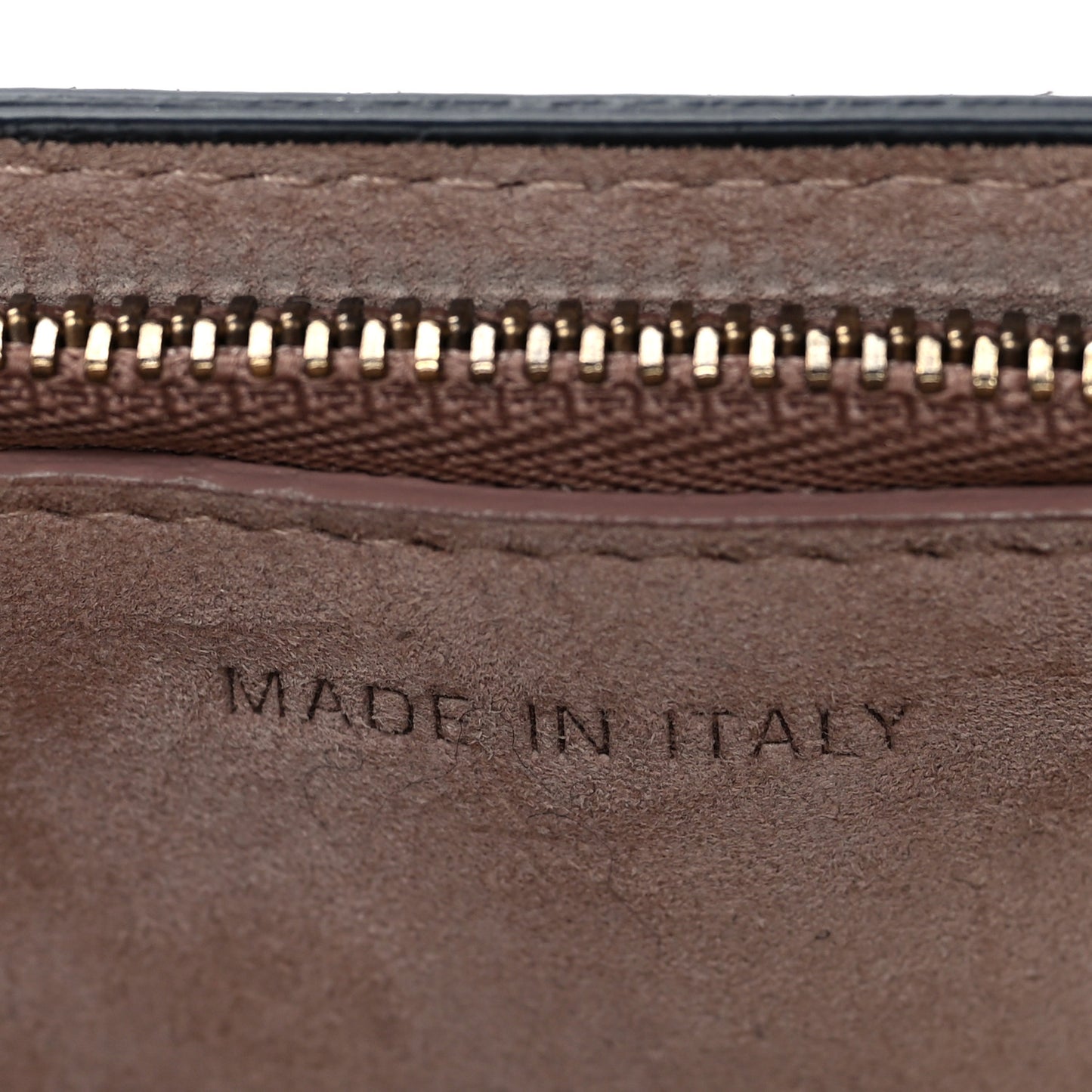 Metallic Grained Calfskin Saddle Belt Bag Gold