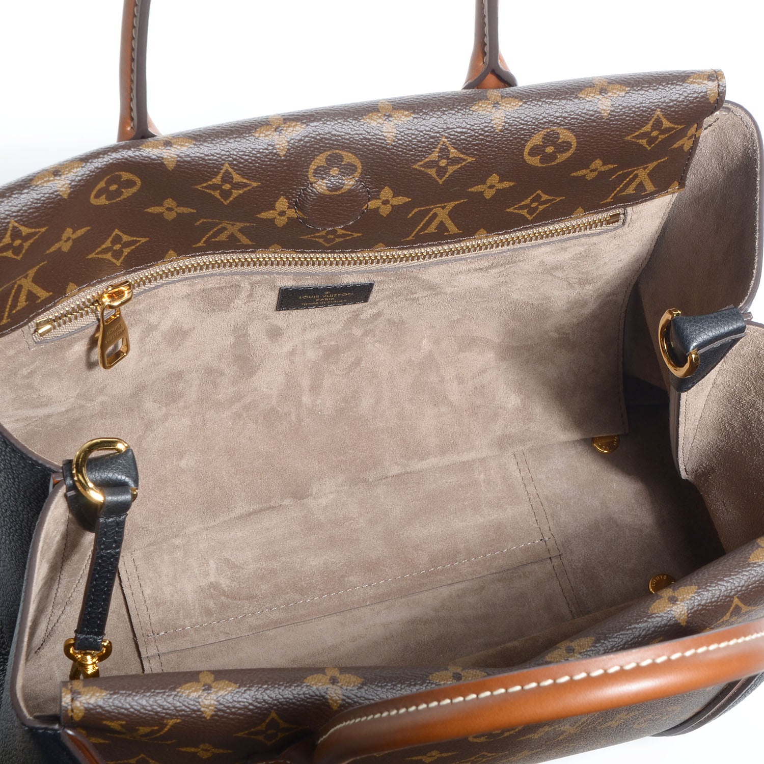 Louis Vuitton Monogram Tote W PM Black 5 of 7