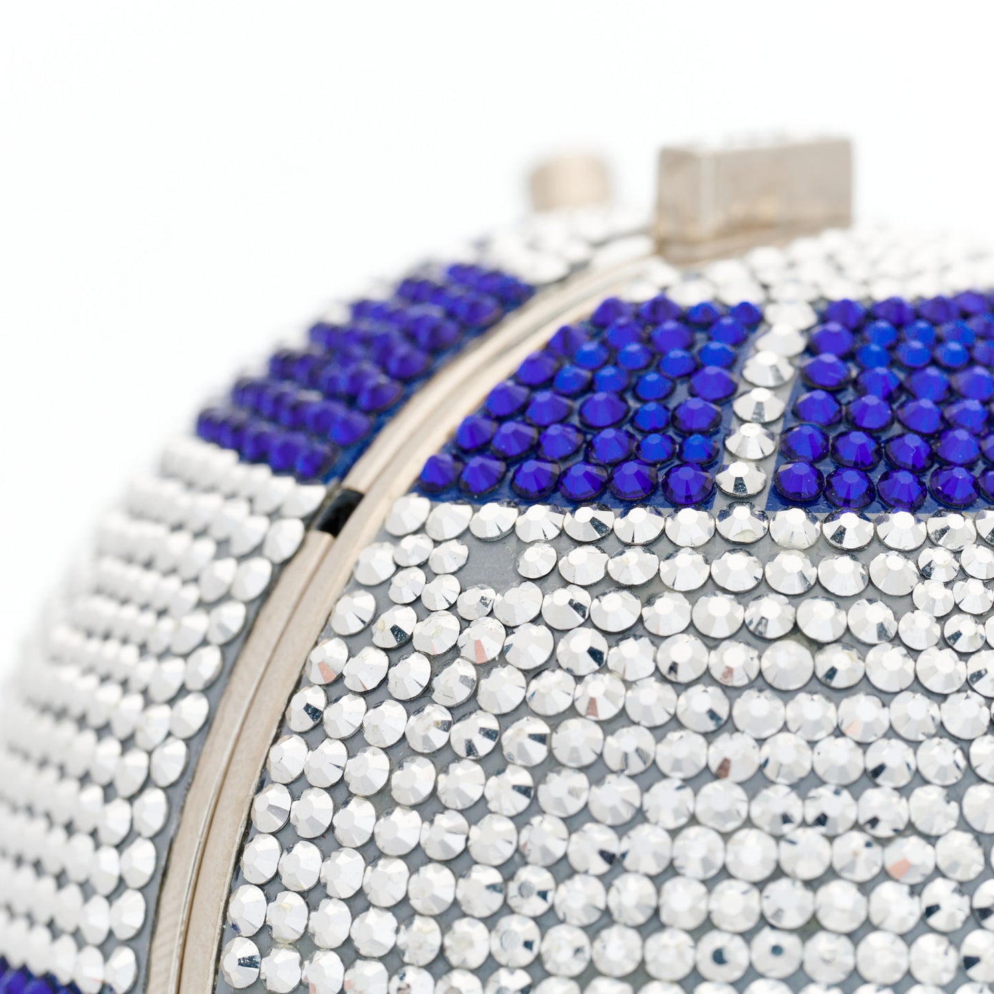 x STAR WARS Crystal R2D2 Minaudiere Clutch Silver Multicolor