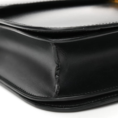 Celine Box Calfskin Medium Classic Box Flap Black 23 of 23