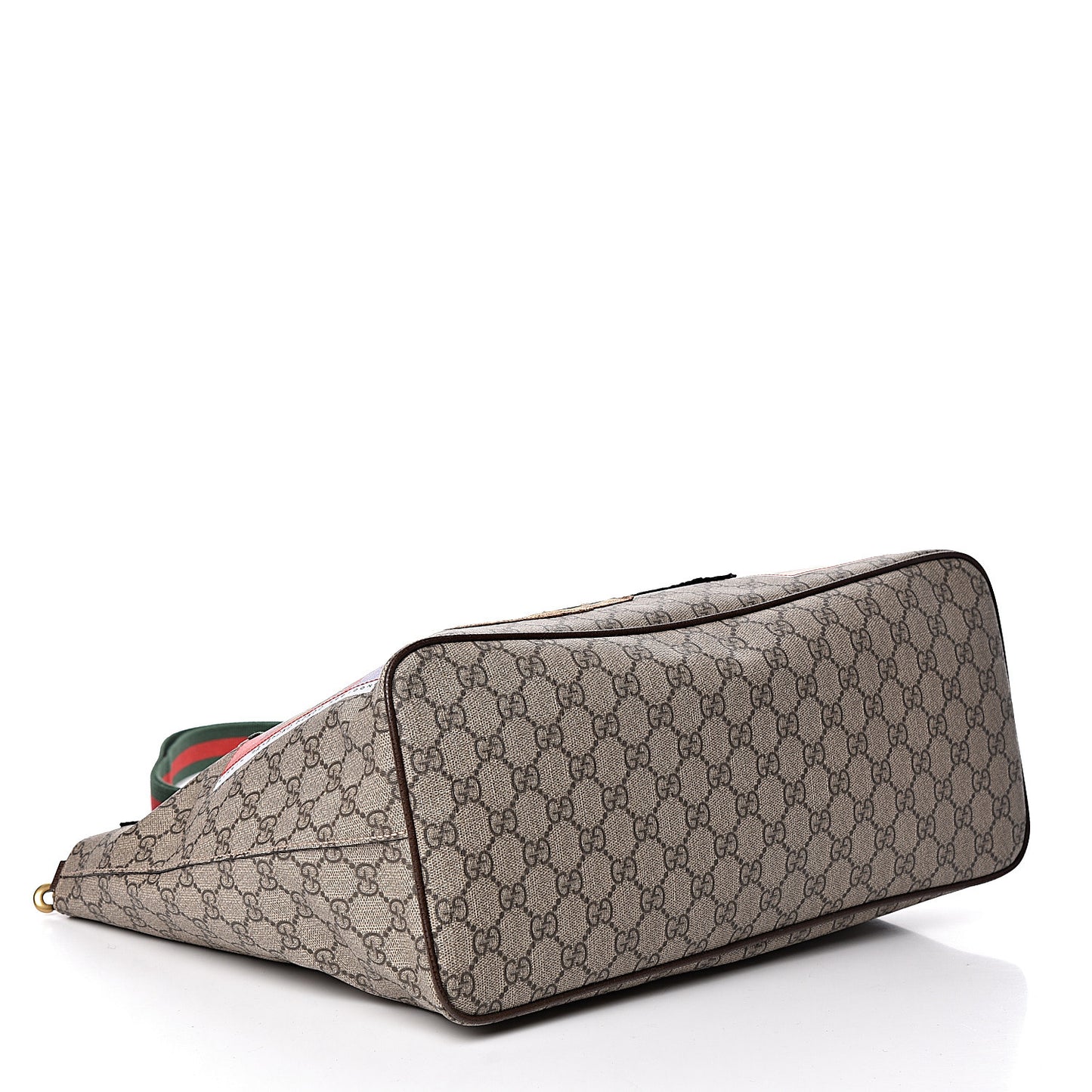 Soft GG Supreme Monogram Courrier Medium Crossbody Tote Beige New Acero