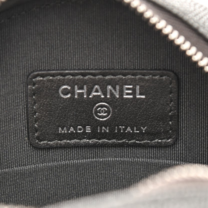 Chanel Metallic Caviar Quilted Round Filigree Crossbody Ruthenium 6 of 10