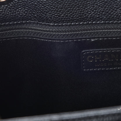 Chanel Caviar Quilted Grand Shopping Tote GST Black 9 of 15