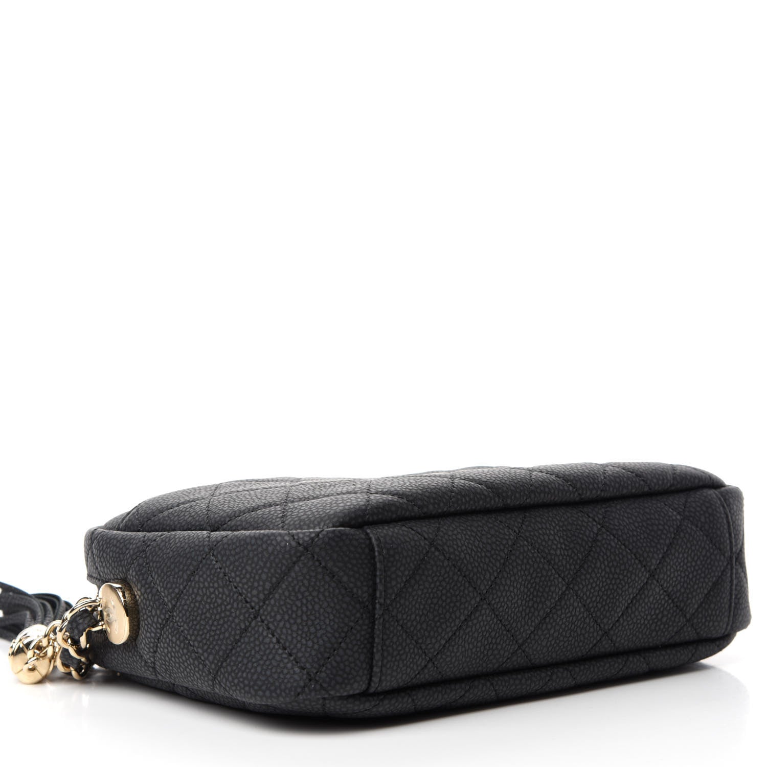 Chanel Iridescent Caviar Quilted Small Coco Tassel Camera Case Black 4 of 10