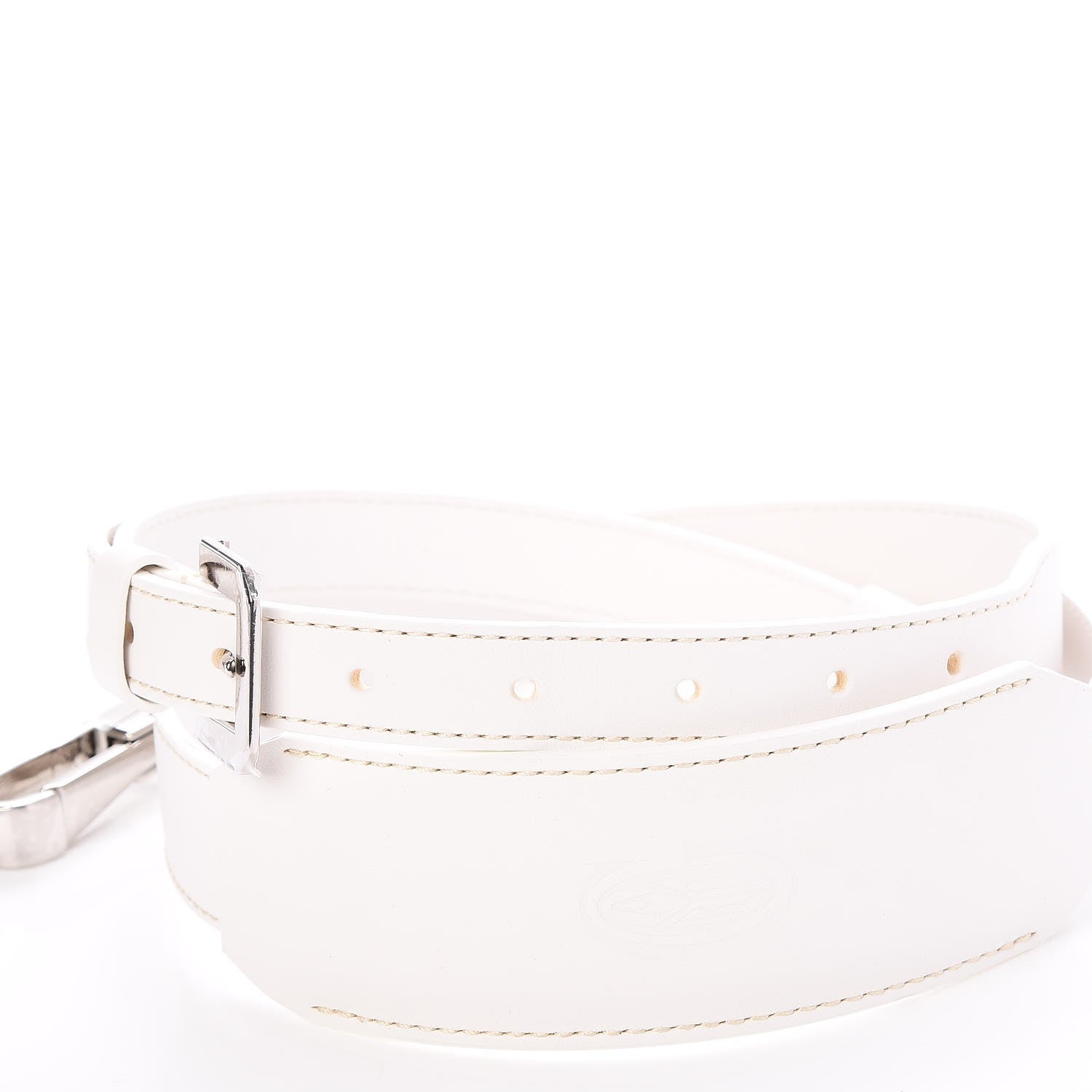 Goyard Calfskin Shoulder Strap White 4 of 7