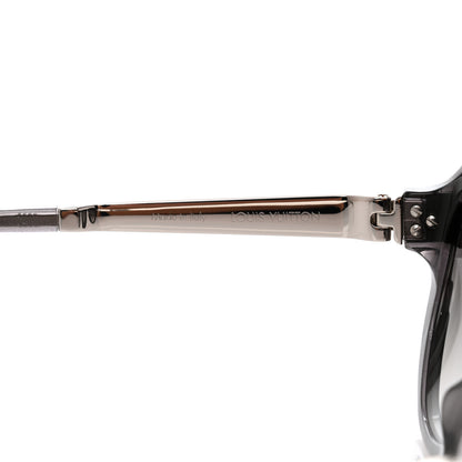 Louis Vuitton Acetate Petit Soupcon Cat Eye Sunglasses Z0489W Black 5 of 8