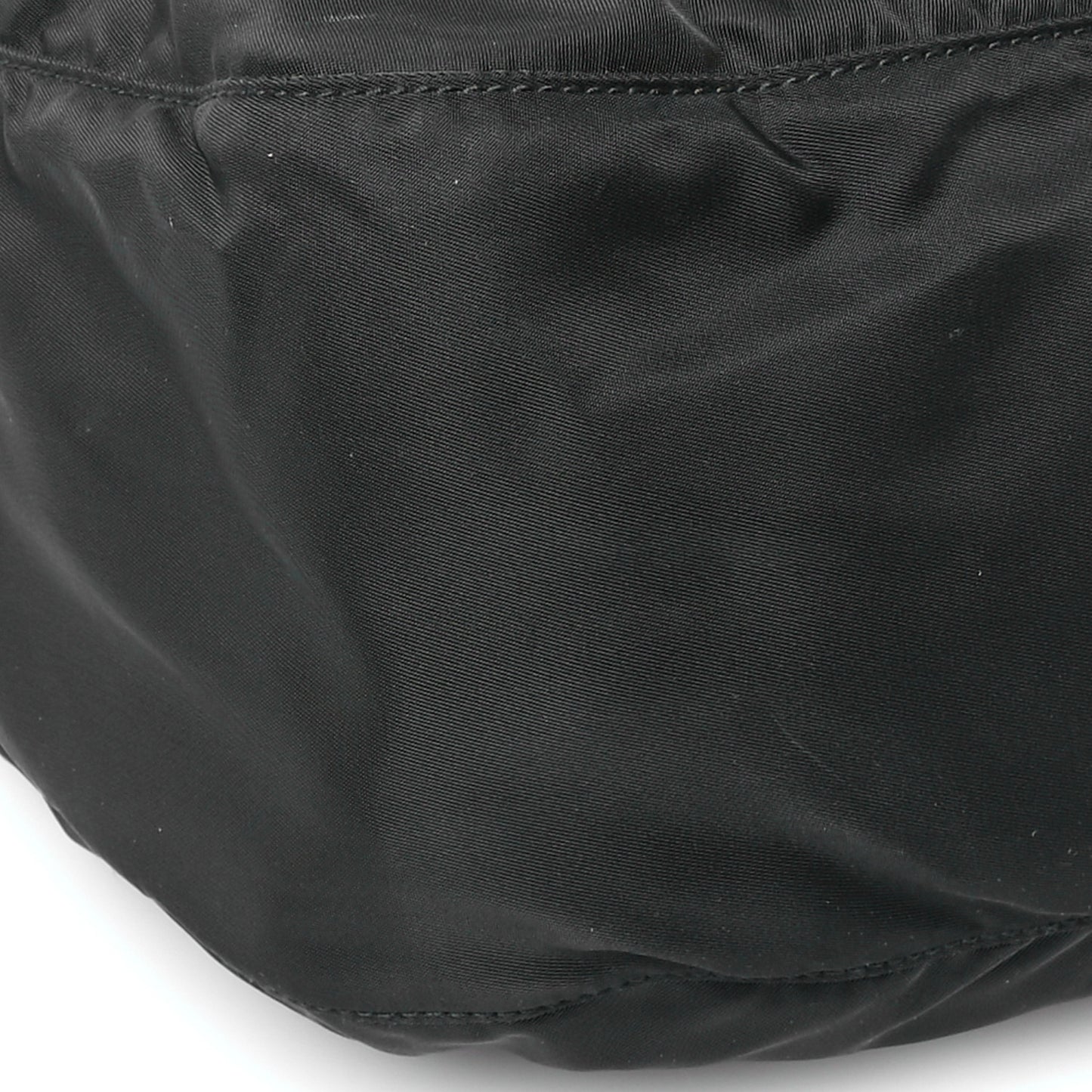 Tessuto Nylon Hobo Black
