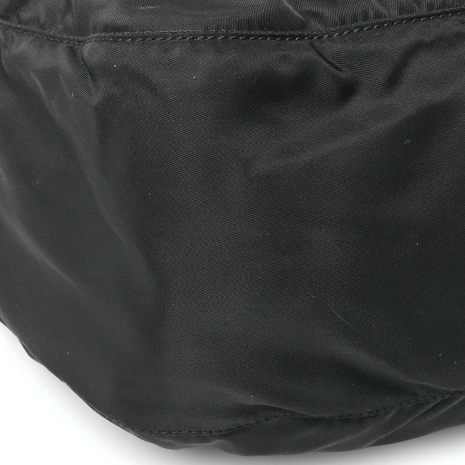 Prada Tessuto Nylon Hobo Black 9 of 10