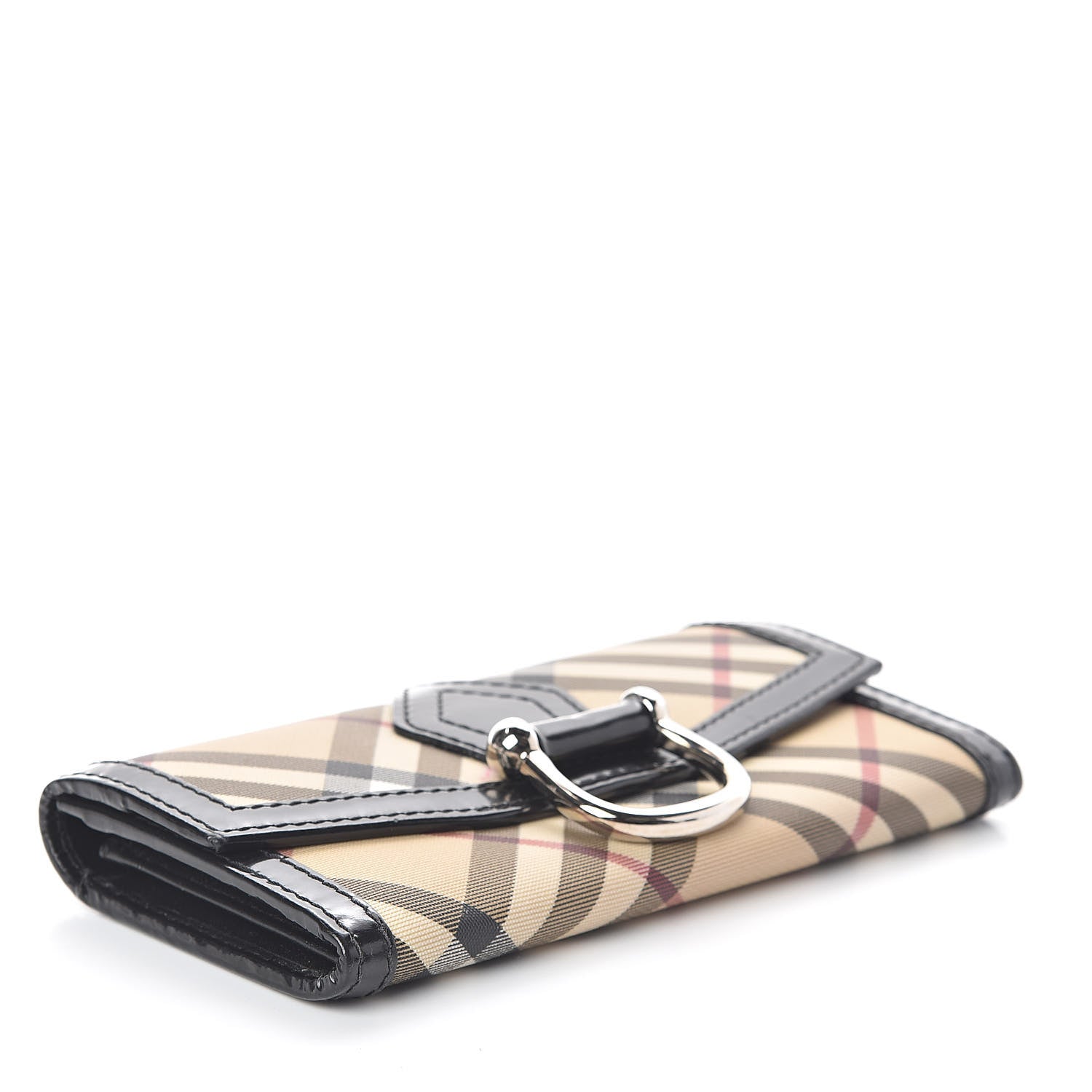 Burberry Nova Check Penrose Continental Wallet Black 4 of 7