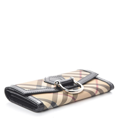 Burberry Nova Check Penrose Continental Wallet Black 4 of 7