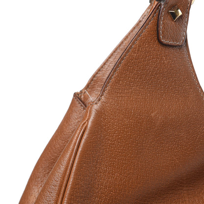 Gucci Calfskin Monogram Medium Bardot Brown 19 of 22
