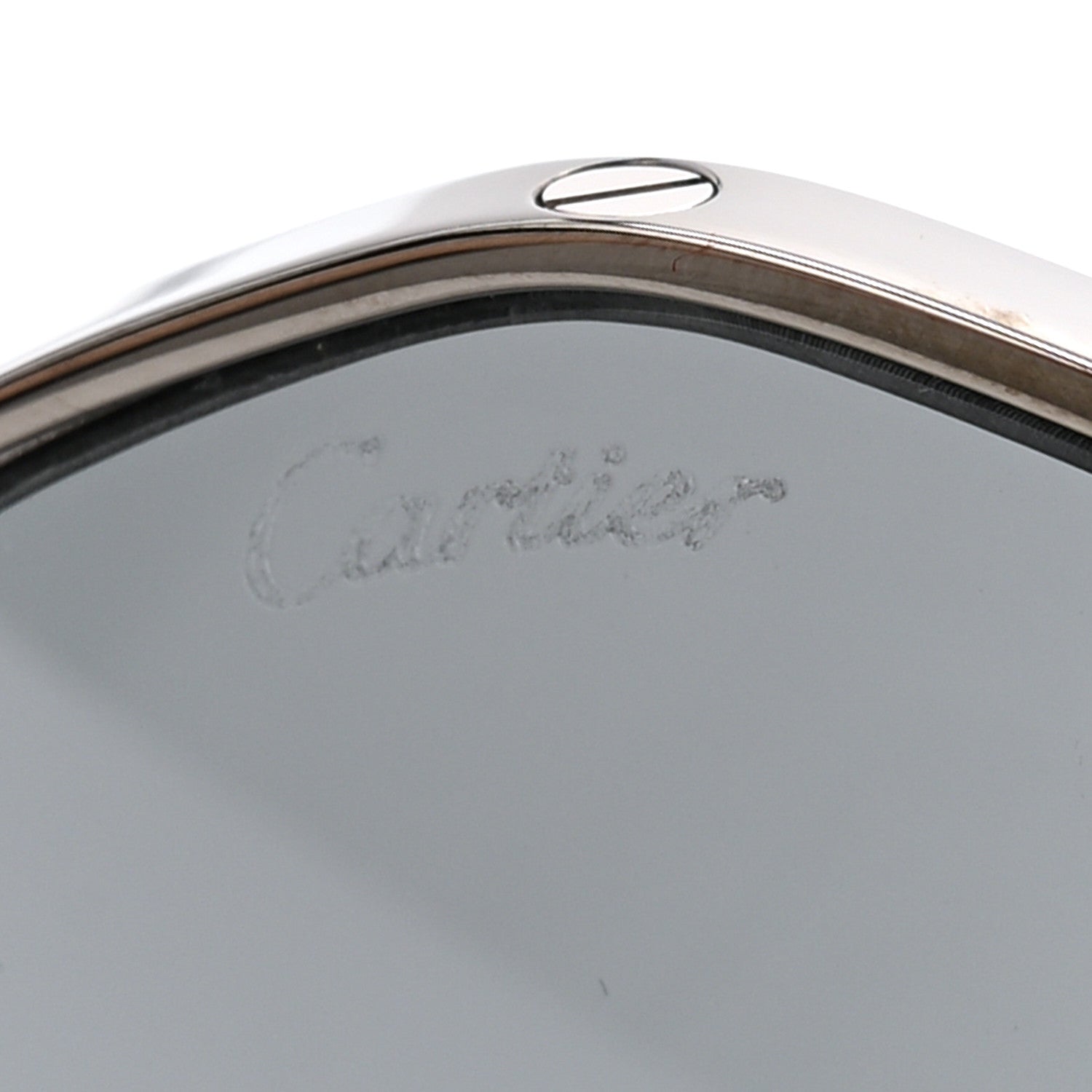 Cartier Metal CT0230S Sunglasses Silver Blue 7 of 8
