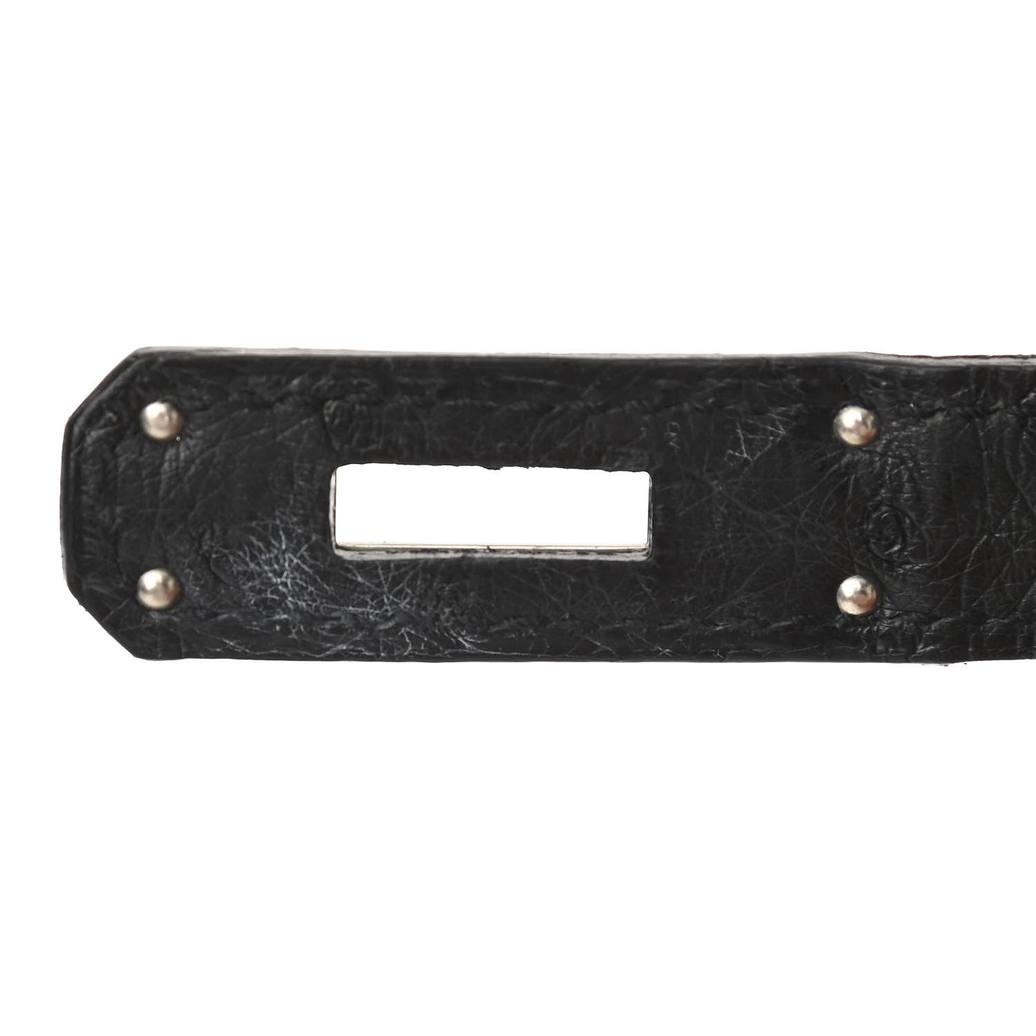 Hermes Ostrich Birkin 30 Black 9 of 11