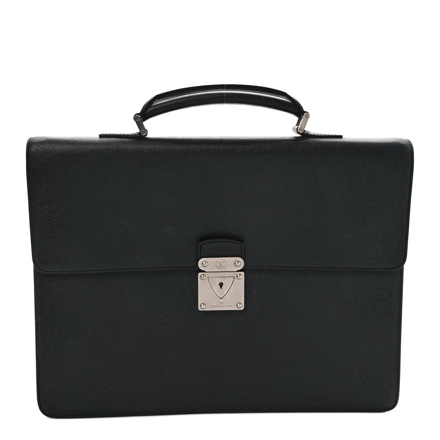 Louis Vuitton Taiga Robusto 1 Compartment Briefcase Ardoise 1 of 10