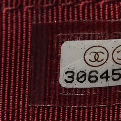 Chanel Caviar Quilted Phone Holder Wallet on Removable Chain Red 8 of 9