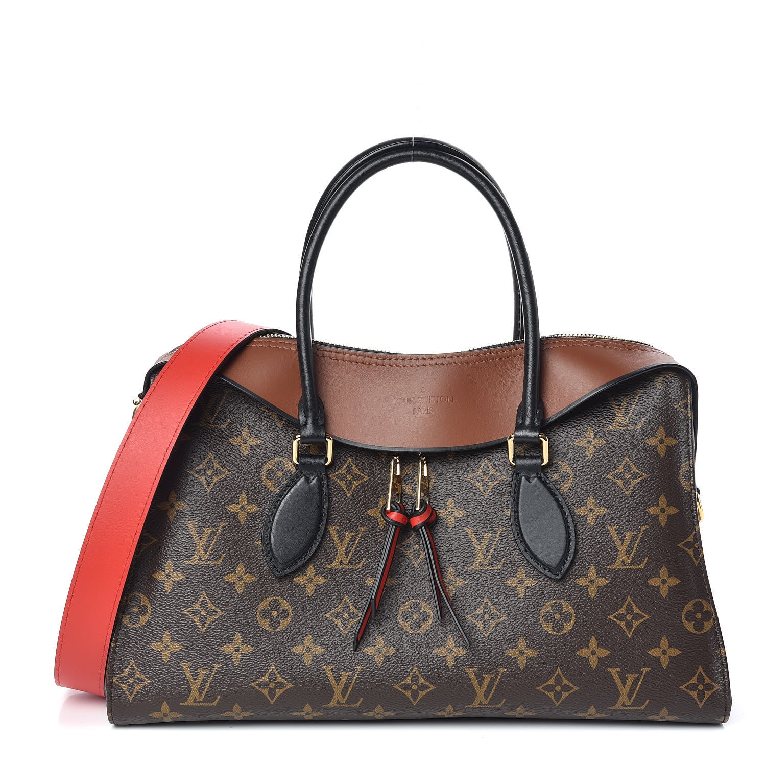 Louis Vuitton Monogram Tuileries Caramel Rouge 1 of 10