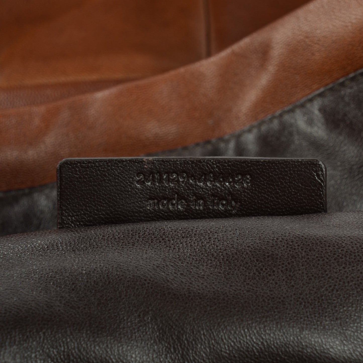 Lambskin New Sac Rive Gauche Brown