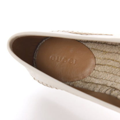 Gucci Guccissima Signature Espadrilles 35 Mystic White 7 of 9