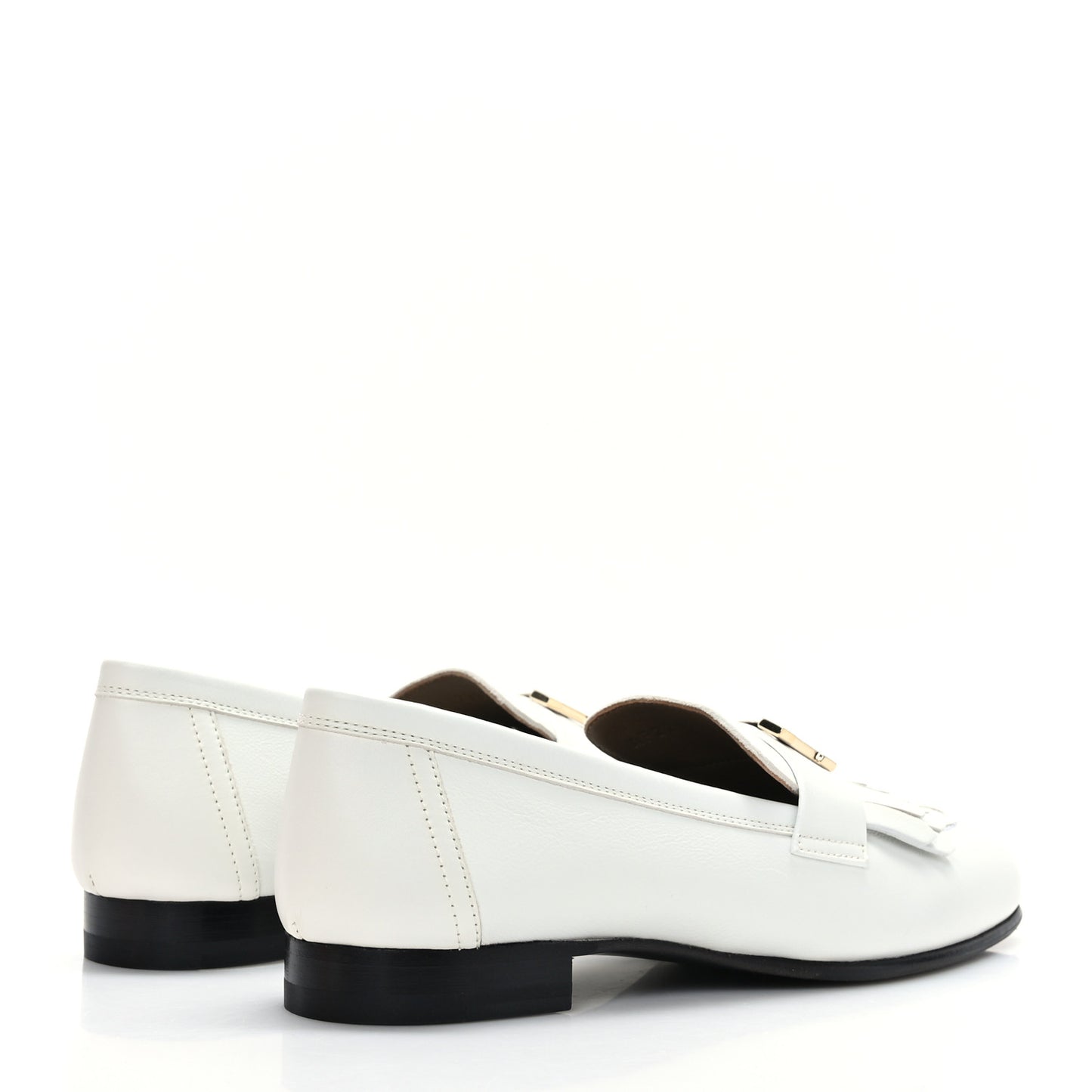 Calfskin Womens Royal Loafer 36 White