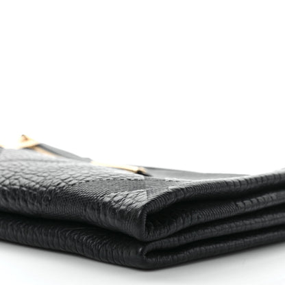 Burberry Signature Grain Calfskin Check Embossed Medium Balmoral Clutch Bag Black 8 of 10
