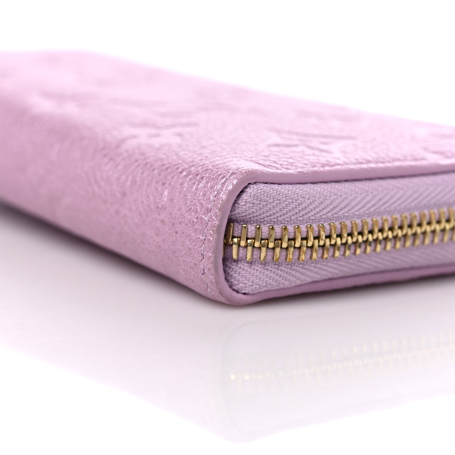 Metallic Empreinte Clemence Wallet Pearly Lilac