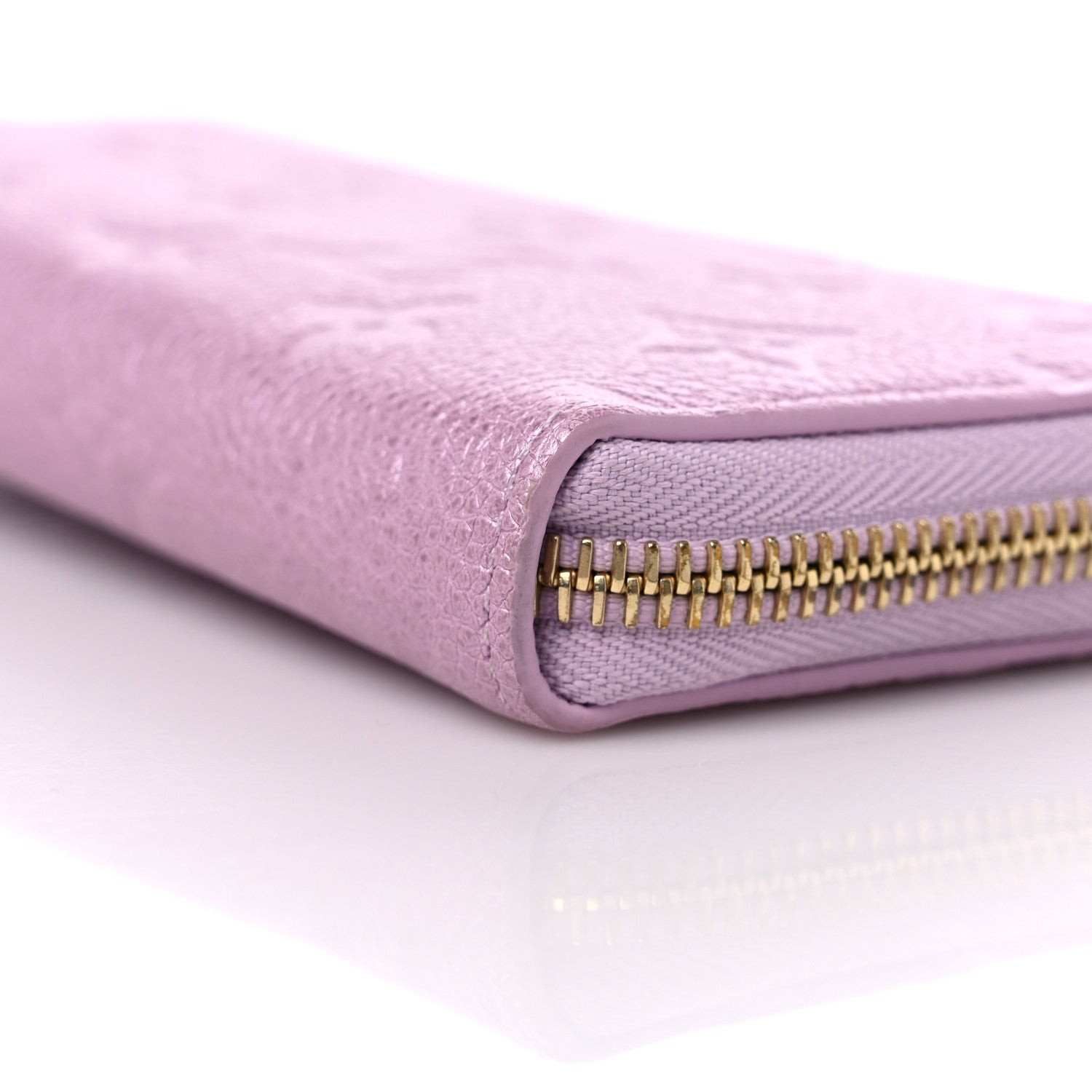 Louis Vuitton Metallic Empreinte Clemence Wallet Pearly Lilac 8 of 10