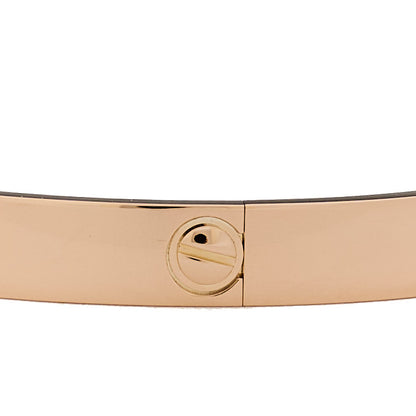 Cartier 18K Pink Gold Sapphire Garnet Amethyst LOVE Bracelet 18 9 of 11
