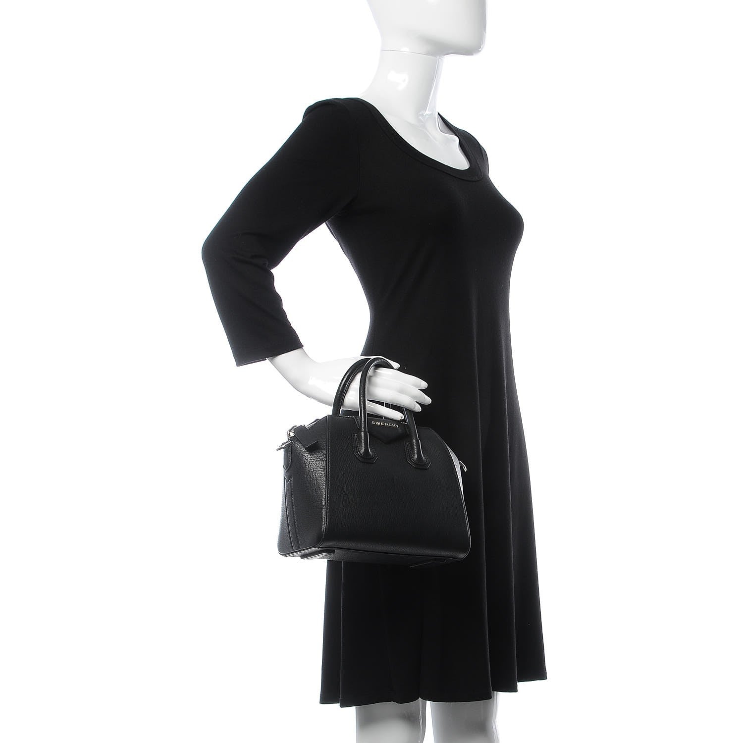 Givenchy Sugar Goatskin Mini Antigona Black 14 of 21