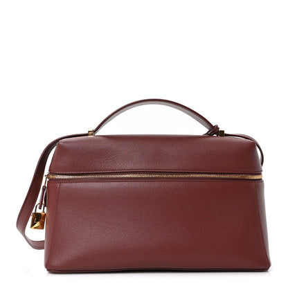Loro Piana Calfskin Extra Bag L27 Smoked Caramel 1 of 9