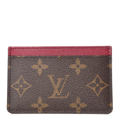 Louis Vuitton Monogram Card Holder Fuchsia 1 of 7
