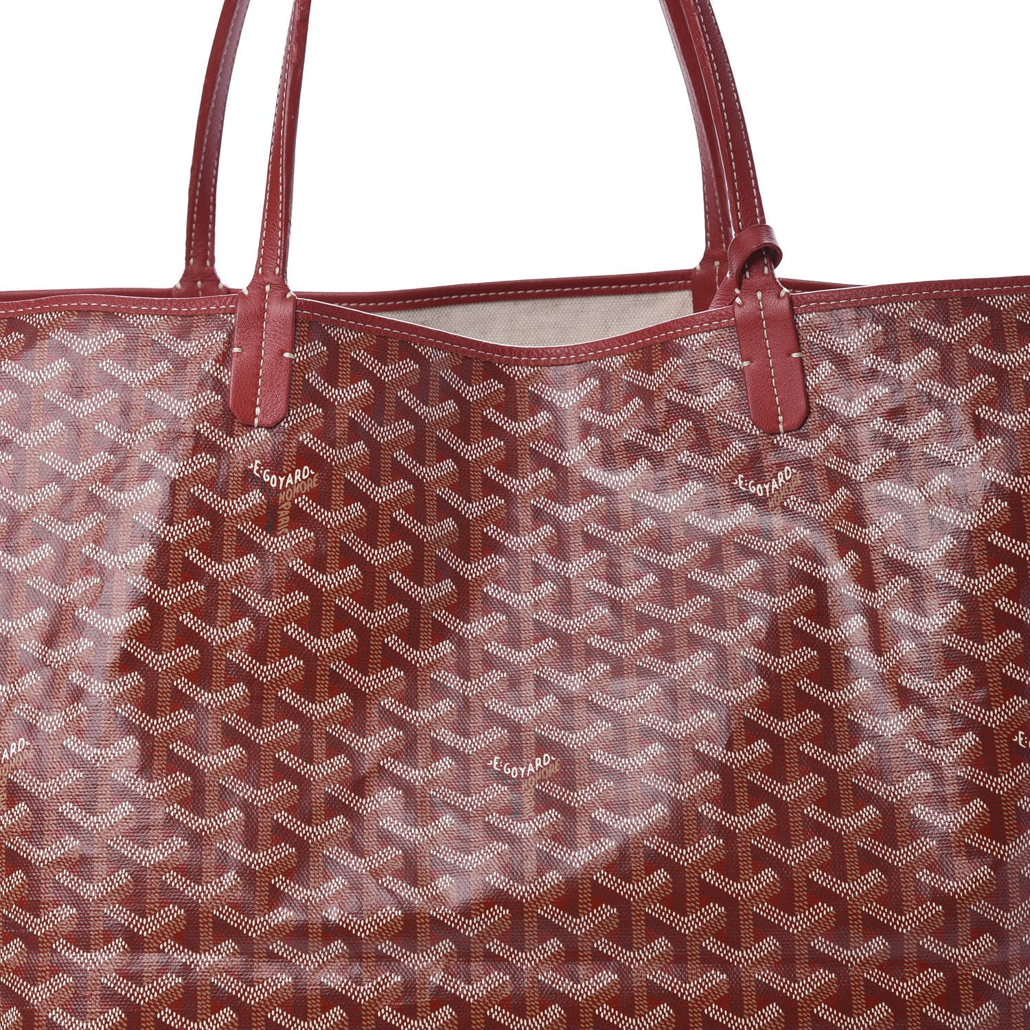 Goyard Goyardine Saint Louis GM Red 11 of 19