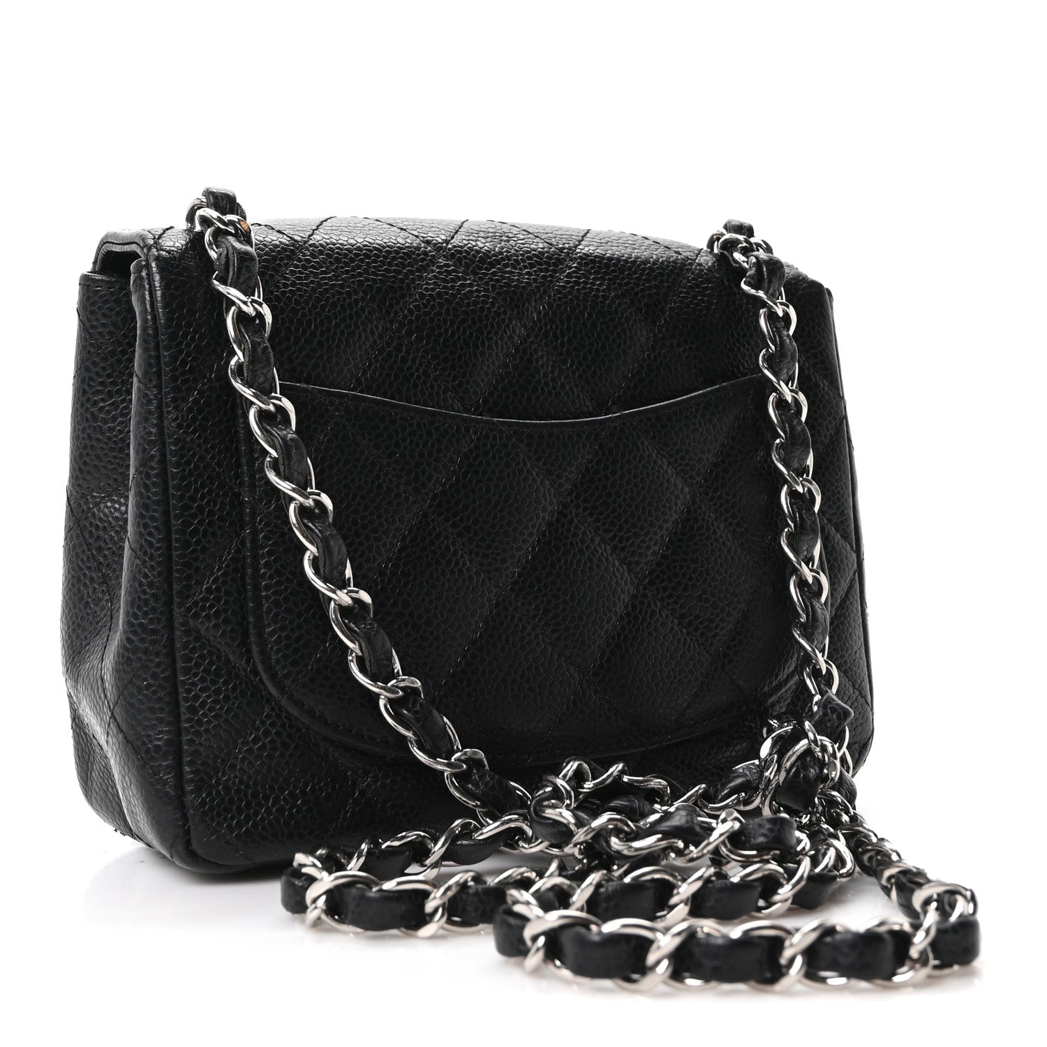 Chanel Caviar Quilted Mini Square Flap Black 3 of 10