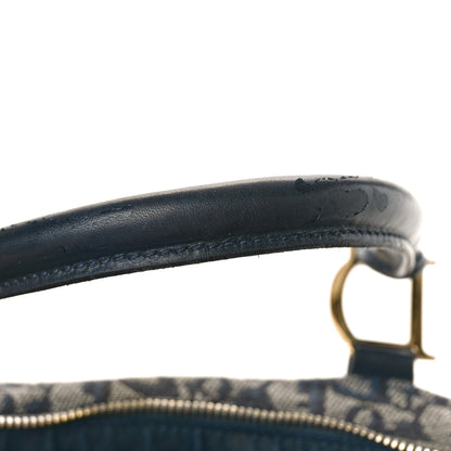 Christian Dior Monogram Boston Navy Blue 12 of 13