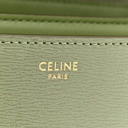 Celine Liege Calfskin Medium Classic Box Flap Bag Light Khaki 6 of 10