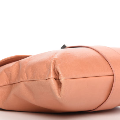 Balenciaga Agneau Stingray Top Handle Bag Rose Blush 6 of 10