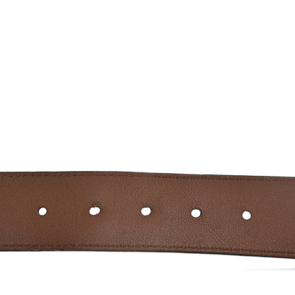 Louis Vuitton Monogram Illusion 40mm LV Initiales Reversible Belt 110 44 Black 4 of 9