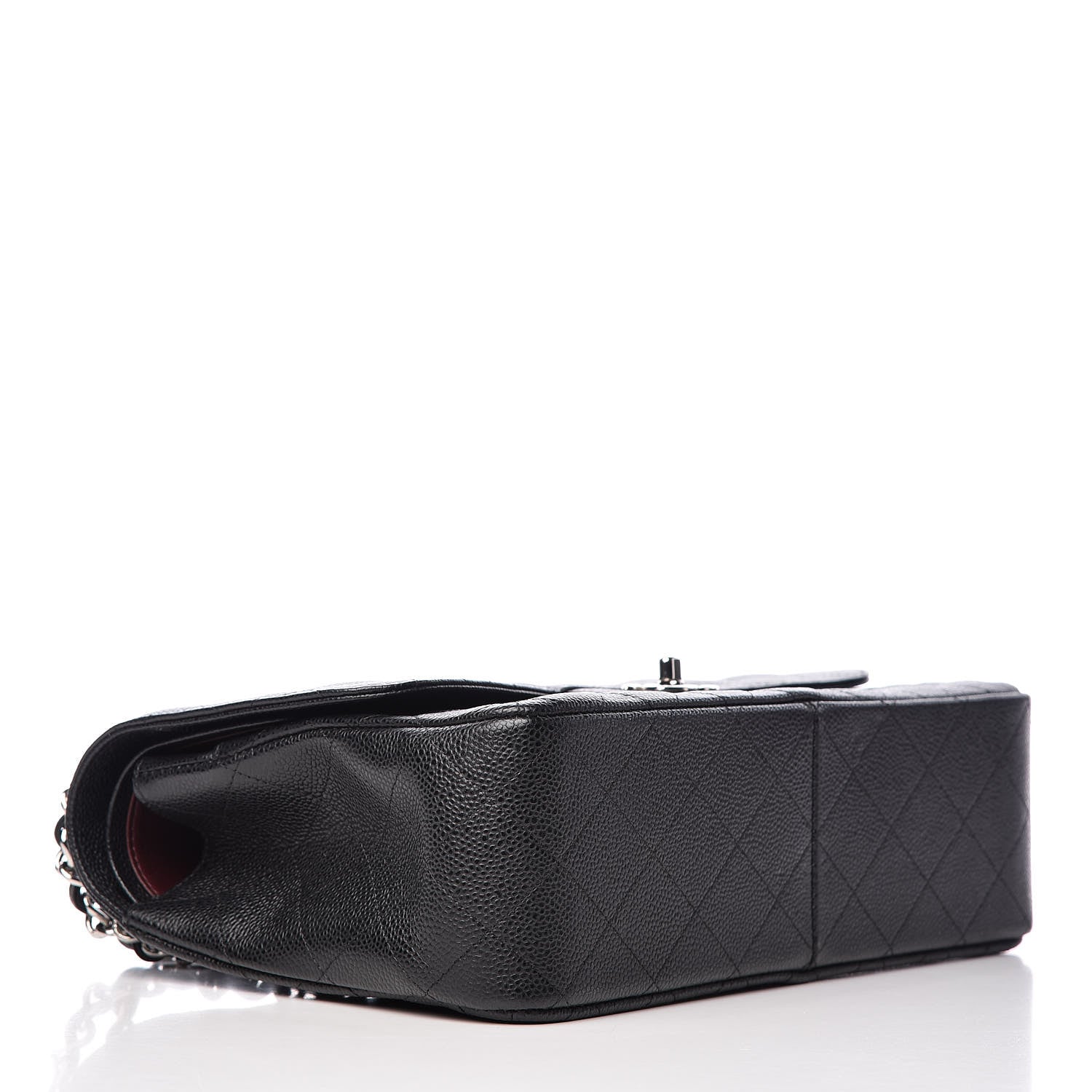 Chanel Caviar Quilted Jumbo Double Flap Black 4 of 10