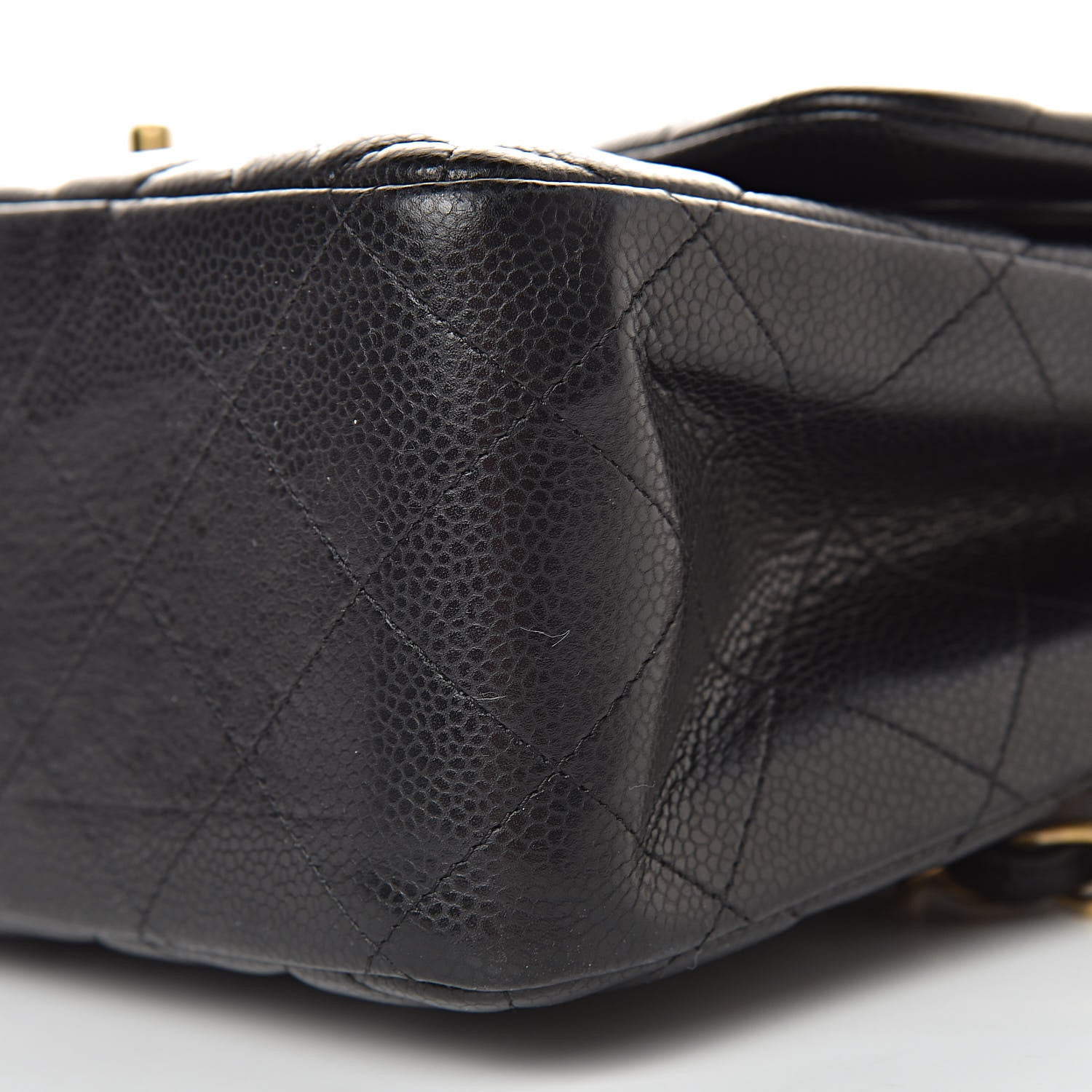 Chanel Caviar Quilted Jumbo Double Flap Black 14 of 18