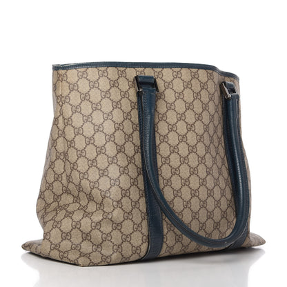 Gucci GG Plus Monogram Tote Blue 3 of 13